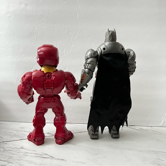 DC Comic Battle Strike Batman Action Figure And Iron Man Action Marvel Toys Kids - Picture 2 of 7